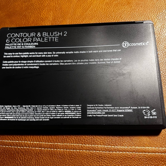 bh cosmetics contour & blush 2 6 color palette - Picture 4 of 4